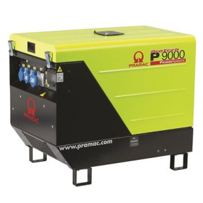 Pramac P9000 Groupe Electrogène 10.6 kVA PRAMAC Diesel 400V