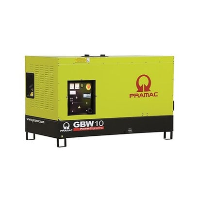 Pramac GBW10P Groupe Electrogène de chantier 9,34 kVA Diesel 400V Pramac